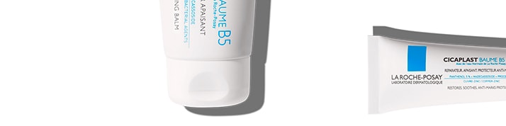 La Roche Posay healing cicaplast range page top
